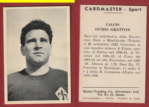 Figurina cards calciatori - figurina,