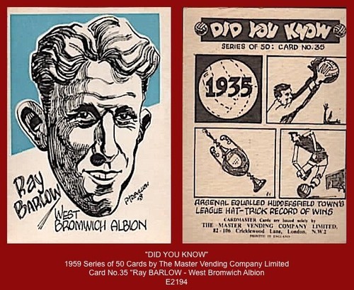Ray barlow did you - barlow, (wba)