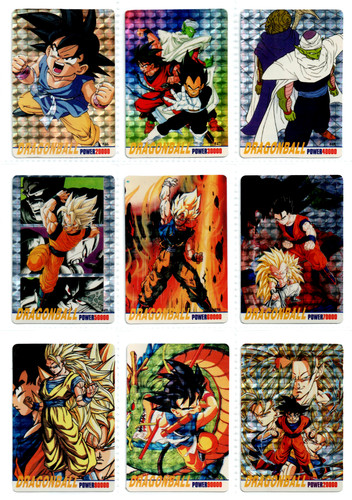 Carte distributori dragon ball - carte,