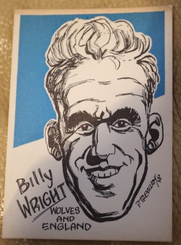Wolves england billy wright - fc,